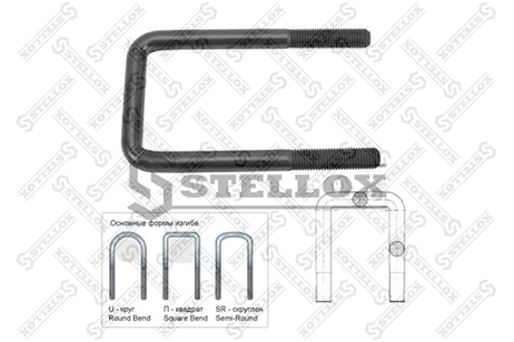 фото Stellox 84-64072-SX Стремянка с гайкой Volvo F10 HCV Stellox 84-64072-SX Стремянка с гайкой Volvo F10 HCV