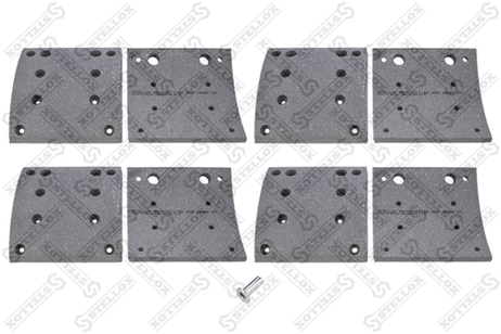 фото Stellox 85-01011-SX Накладки тормозные 2-рем. MAN HCV Stellox 85-01011-SX Накладки тормозные 2-рем. MAN HCV
