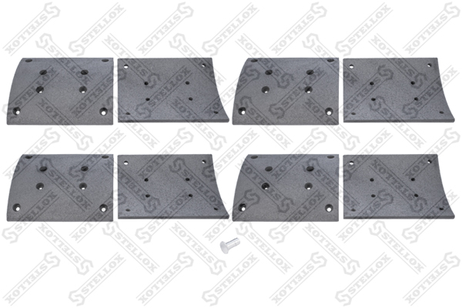 фото Stellox 85-01014-SX Накладки торм.с ЗАКЛЕП.2-рем увел.ресурс Stellox 85-01014-SX Накладки торм.с ЗАКЛЕП.2-рем увел.ресурс