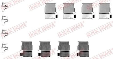 Quick Brake 1091133 Ремкомплект дисковых тормозных колодок