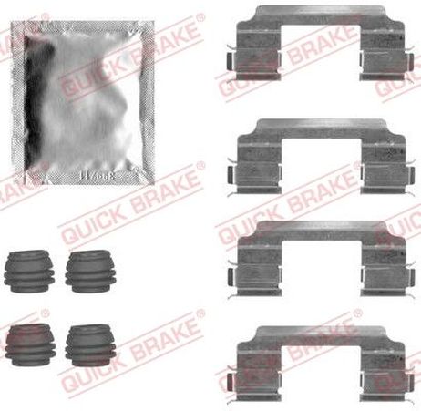 Quick Brake 1091817 Комплектующие, колодки дискового тормоза