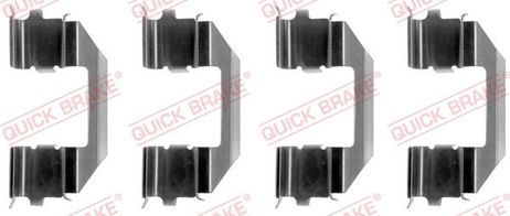 Quick Brake 1091258 Ремкомплект тормозных колодок