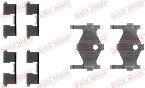 Quick Brake 1091185 Ремкомплект дисковых тормозных колодок