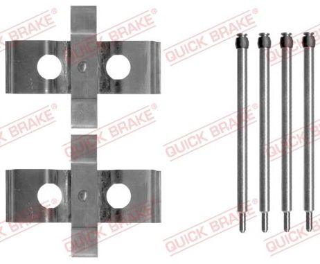 Quick Brake 1091611 Ремкомплект тормозных колодок