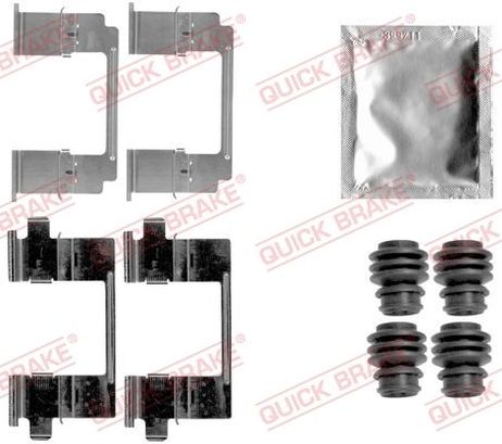 Quick Brake 1091840 Комплектующие, колодки дискового тормоза