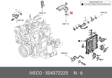 фото Iveco 504372225 Датчик температуры и давления в впускном коллекторе trakker Iveco 504372225 Датчик температуры и давления в впускном коллекторе trakker