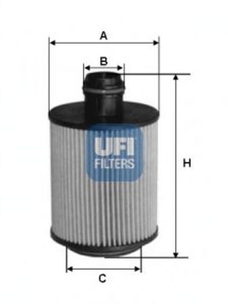 фото Ufi 2509300 Фильтр масляный Ufi 2509300 Фильтр масляный