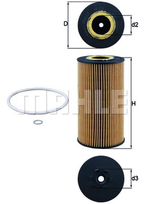 фото Knecht OX 358D Фильтр масляный Knecht OX 358D Фильтр масляный