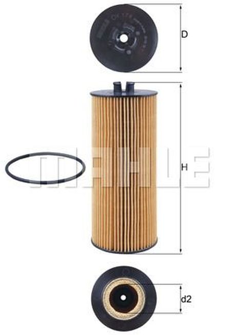 Knecht OX 174D Фильтр масляный