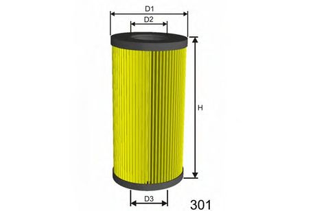фото MISFAT L100 Фильтр масляный вставка MISFAT L100 Фильтр масляный вставка