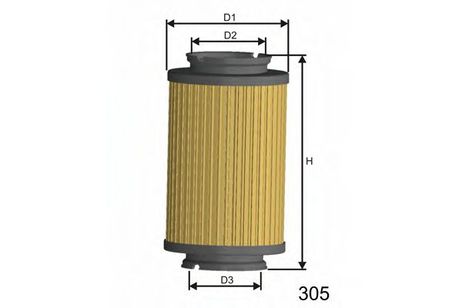 фото MISFAT F107 Фильтр топливный MISFAT F107 Фильтр топливный