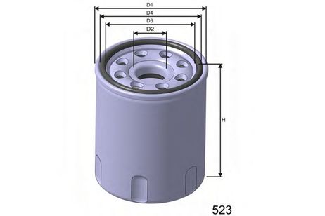 фото MISFAT Z255 Фильтр масляный MISFAT Z255 Фильтр масляный