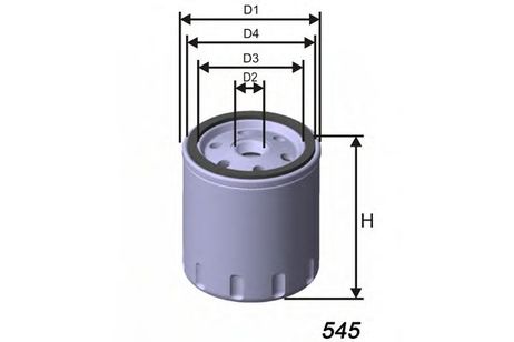 фото MISFAT Z415 Фильтр масляный MISFAT Z415 Фильтр масляный