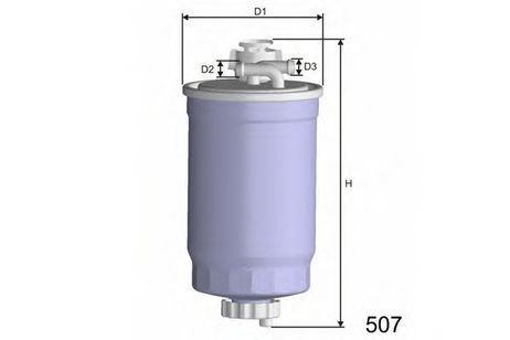 фото MISFAT M365A Фильтр топливный MISFAT M365A Фильтр топливный