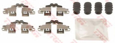 фото TRW PFK645 Комплектующие, колодки дискового тормоза TRW PFK645 Комплектующие, колодки дискового тормоза
