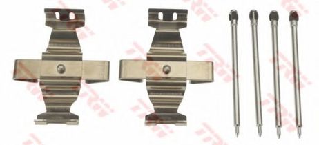 фото TRW PFK640 Комплектующие, колодки дискового тормоза TRW PFK640 Комплектующие, колодки дискового тормоза