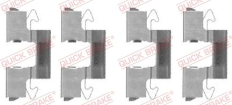 Quick Brake 1091714 Комплектующие, колодки дискового тормоза