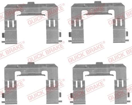 Quick Brake 1091715 Комплектующие дисковых тормозных колодок