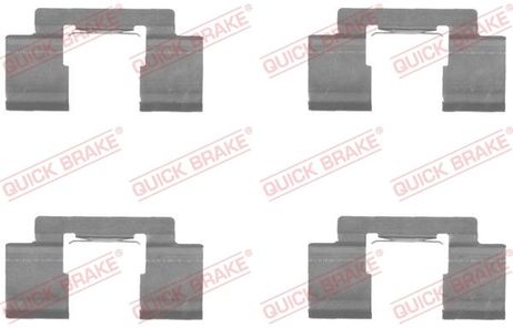 Quick Brake 1091732 Комплектующие, колодки дискового тормоза