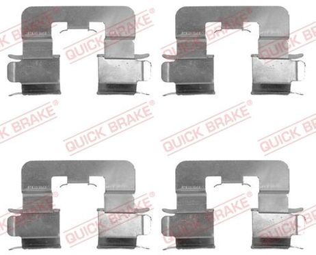 Quick Brake 1091741 Комплектующие, колодки дискового тормоза
