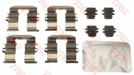 фото TRW PFK651 Комплектующие, колодки дискового тормоза TRW PFK651 Комплектующие, колодки дискового тормоза