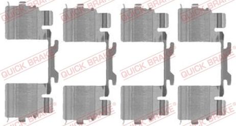 Quick Brake 1091725 Комплектующие, колодки дискового тормоза
