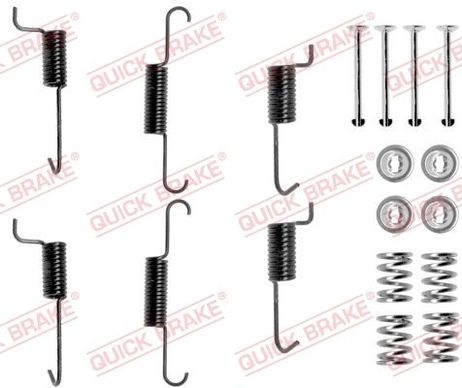 Quick Brake 1050823 Ремкомплект тормозных колодок