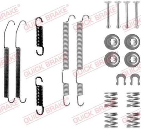 Quick Brake 1050760 Ремкомплект тормозных колодок