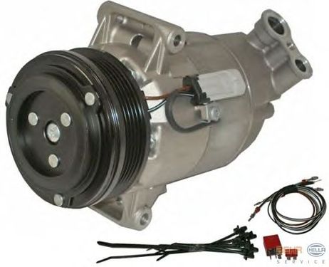 фото Behr-Hella 8FK351135301 Компрессор, кондиционер Behr-Hella 8FK351135301 Компрессор, кондиционер