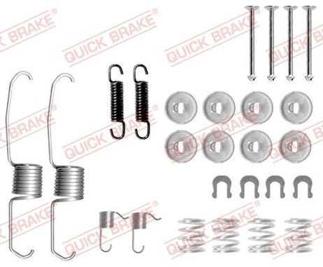 Quick Brake 1050637 Ремкомплект тормозных колодок