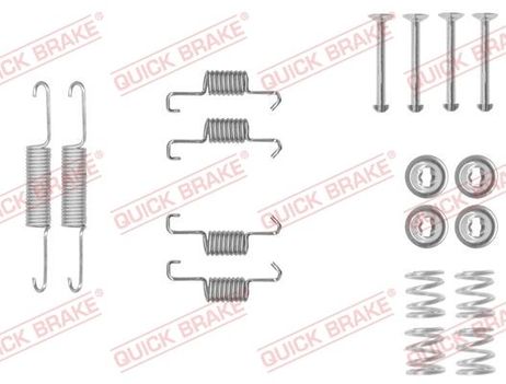 Quick Brake 1050011 Монтажный комплект барабанных колодок