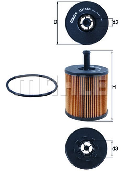фото Knecht OX 556D Фильтр масляный (вставка) Knecht OX 556D Фильтр масляный (вставка)