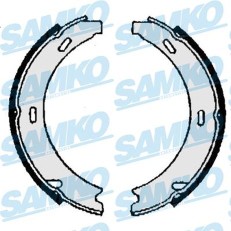 Samko 86870 Колодки тормозные барабанные