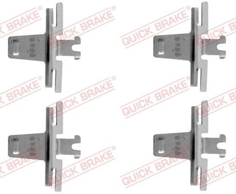 Quick Brake 1091018 Ремкомплект дисковых тормозных колодок