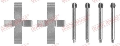 Quick Brake 1091046 Ремкомплект тормозных колодок