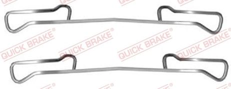 Quick Brake 1091150 Ремкомплект тормозных колодок