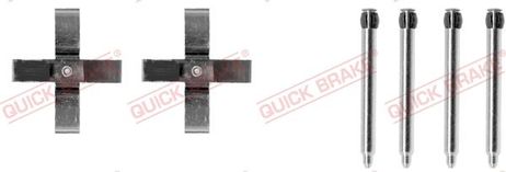Quick Brake 1091266 Ремкомплект тормозных колодок
