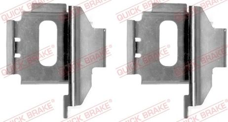Quick Brake 1091283 Ремкомплект тормозных колодок