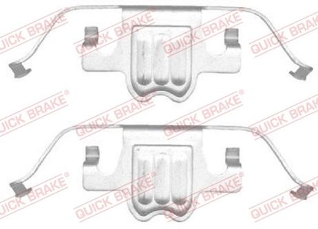 Quick Brake 1091695 Ремкомплект тормозных колодок