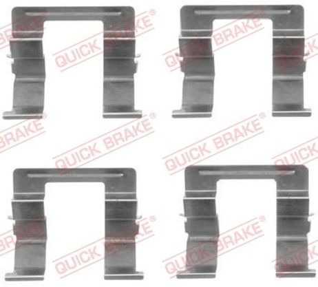 Quick Brake 1091605 Ремкомплект тормозных колодок