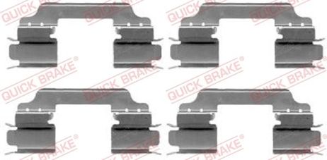 Quick Brake 1091649 Ремкомплект тормозных колодок