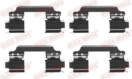 Quick Brake 1091707 Комплектующие, колодки дискового тормоза