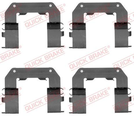 Quick Brake 1091767 Комплектующие, колодки дискового тормоза