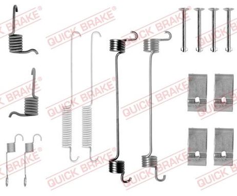 Quick Brake 1050676 Ремкомплект тормозных колодок