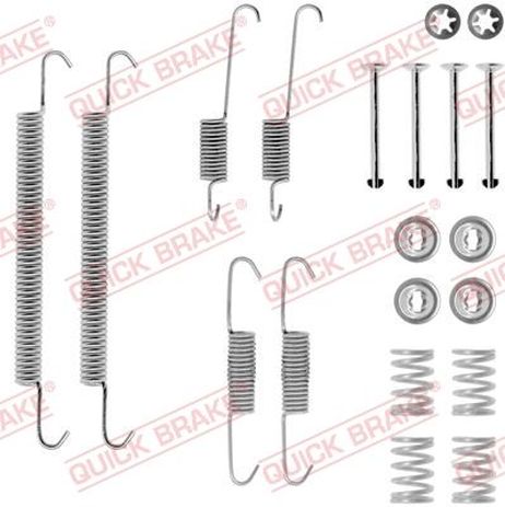Quick Brake 1050707 Ремкомплект тормозных колодок