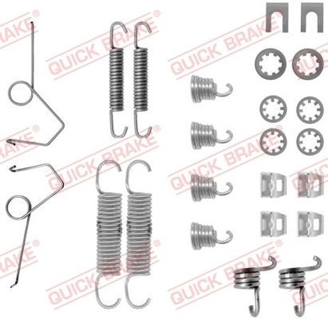 Quick Brake 1050719 Ремкомплект тормозных колодок
