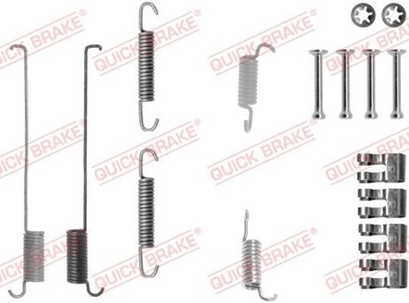Quick Brake 1050739 Ремкомплект тормозных колодок