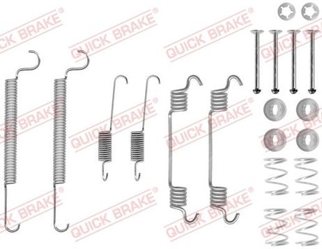 Quick Brake 1050766 Ремкомплект тормозных колодок