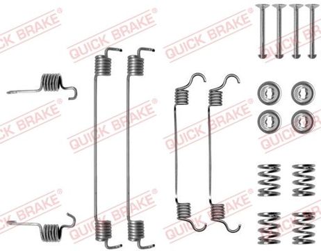 Quick Brake 1050784 Комплектующие, тормозная колодка