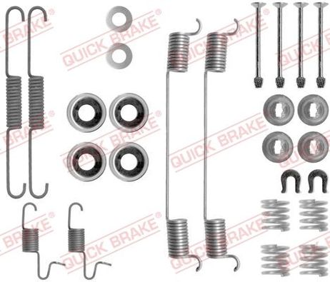 Quick Brake 1050818 Комплектующие, тормозная колодка